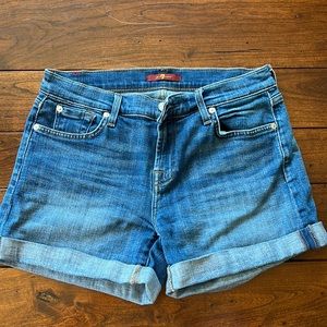 7 for all Mankind rolled short